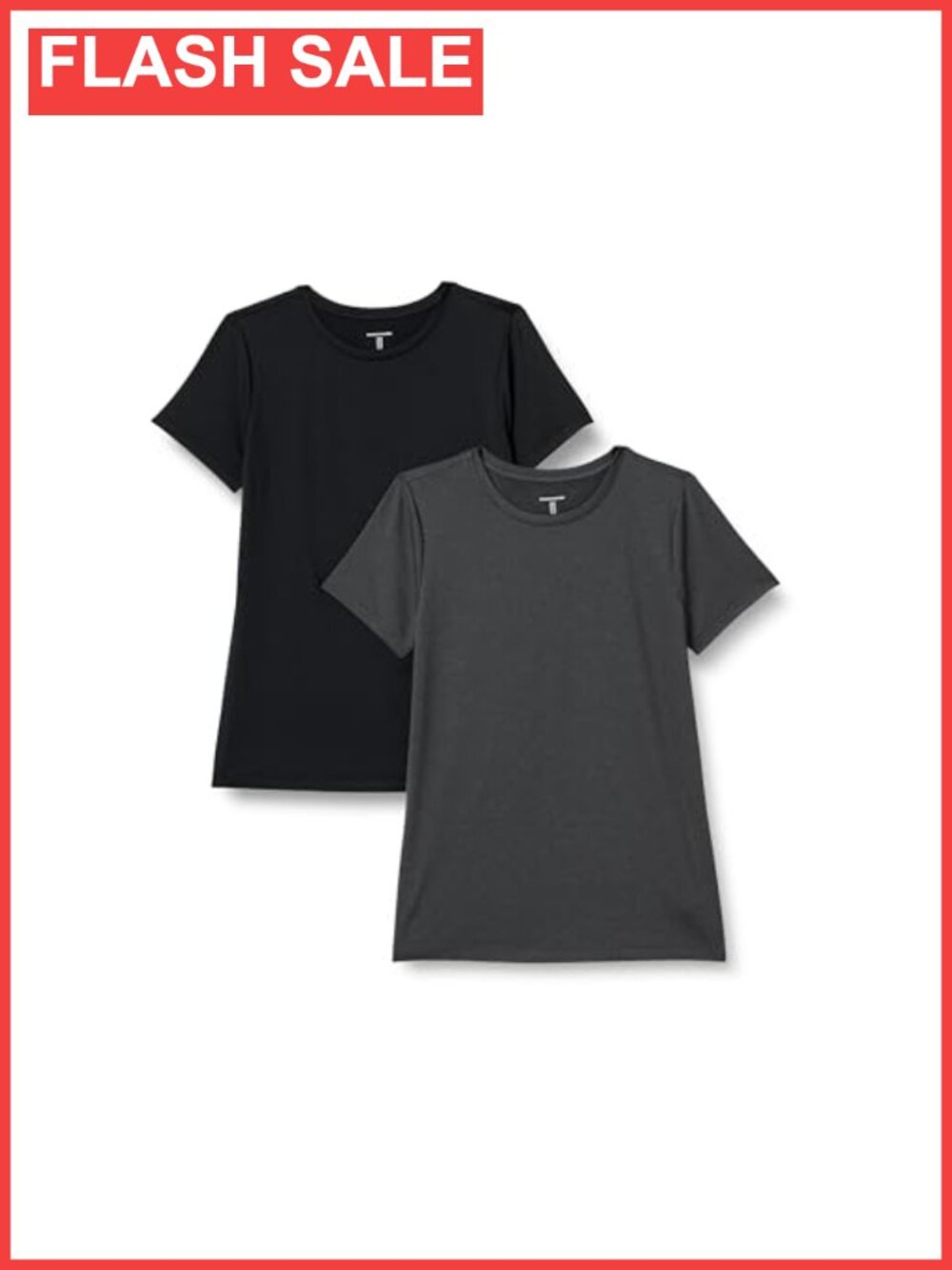 Women's Quick Dry Tech Stretch V-Neck Active T-Shirt 2 Pack